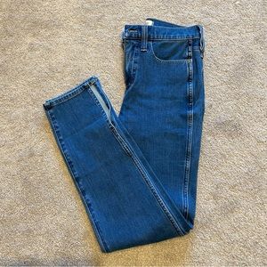 Madewell High Rise Split Hem Jeans